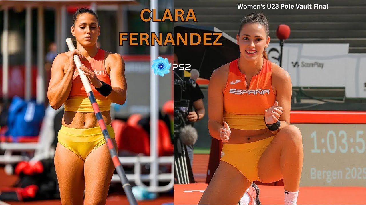 Clara Fernandez Women's U23 Pole Vault Final #clarafernandez #femaleathletes #femalepolevaulter