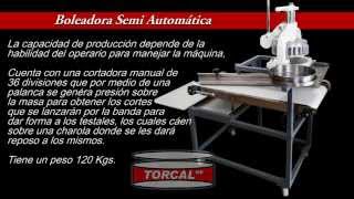 Boleadora Semi Automática Torcal Para Bolitas De Harina