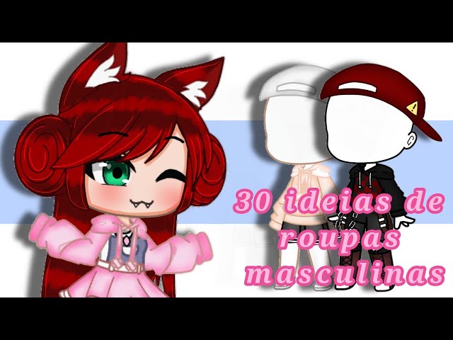 Roupas masculinas de graça!  ▶️ Gacha Life PT BR • Amino