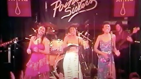 The Pointer Sisters at The Attic, 1981 (Full Concert)