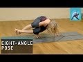 Eka pada bhujapidasana advanced yoga pose