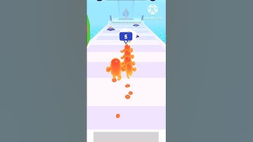 👑 “Blob Clash 3D: Crown Run Gameplay – Become the Ultimate Blob King!”#21 #blobrunner3d #shortsfeed