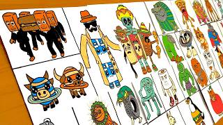 Drawing TOP 1300 Italian Brain Animals | Recording Loop