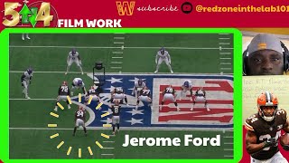 FILM WORK: Commanders RB Jerome Ford | 3⬇️ Net Worth