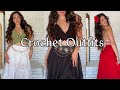 Crochet Outfit Ideas │ Styling my Crochet Tops