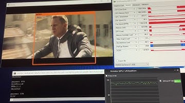 YOLO object detection test  (up to 24fps)
