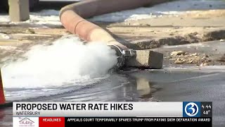 Waterbury proposes water rate hike following major main breaks