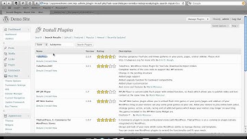 How to install and use the WordPress plugin Tubepress.mp4