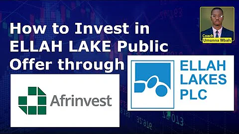 HOW TO INVEST IN ELLAH LAKE PUBLIC OFFER WITH AFRINVEST