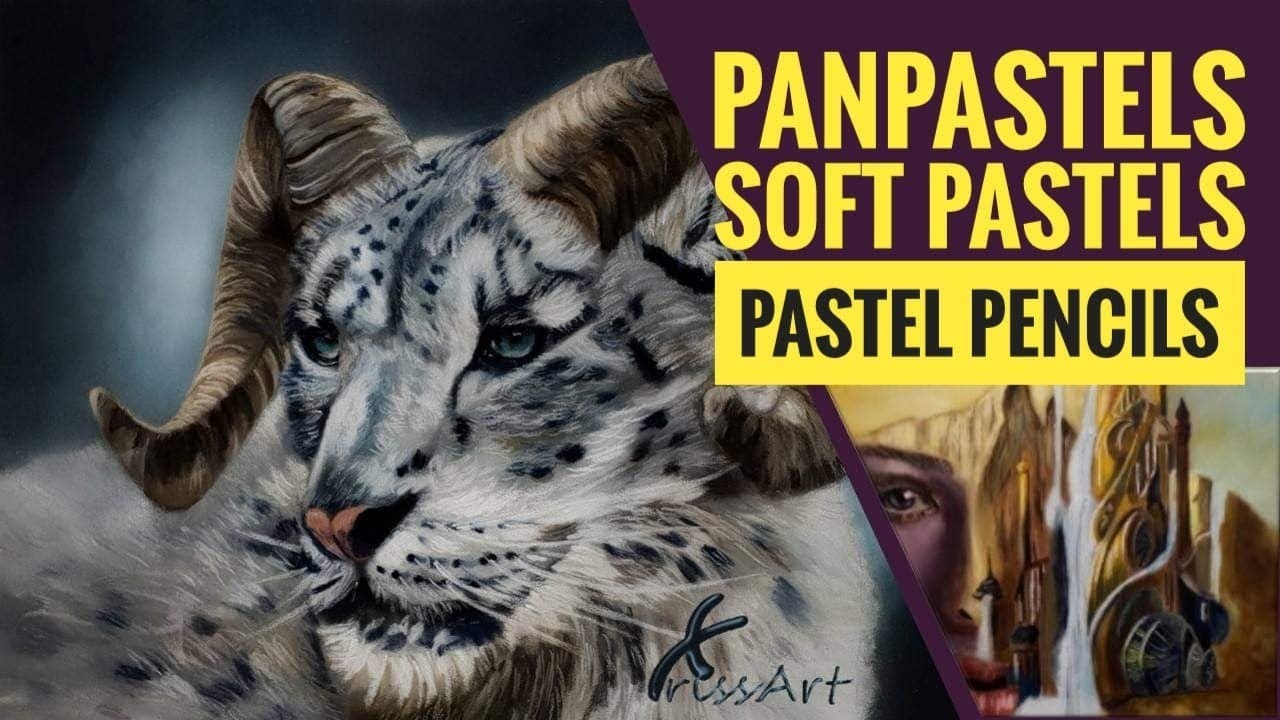 Pastel Sketching Technique With PanPastels - FeltMagnet