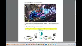 Fix Rocket League Error 68