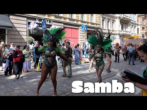 HELSINKI SAMBA CARNAVAL 2025 The Wildest Street Party In Finland 4K Ultra HD
