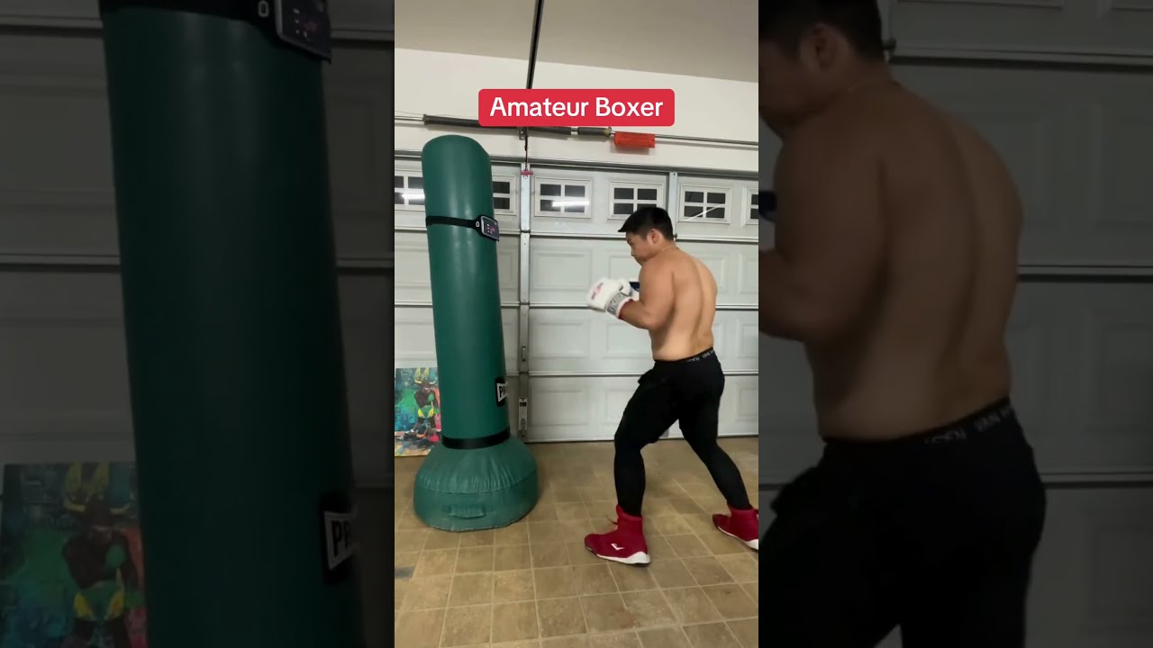 Boxing Stance And Form Amateur VS Pro Boxer