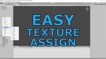 Unity Asset Store - Easy Textures Assign Tool Demo #1