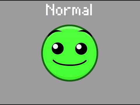 My Geometry Dash Difficulty Faces! (v5)