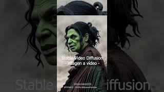 Bruja creada con IA | personajes creados con IA| stable video diffusion | #ia #stablediffusion