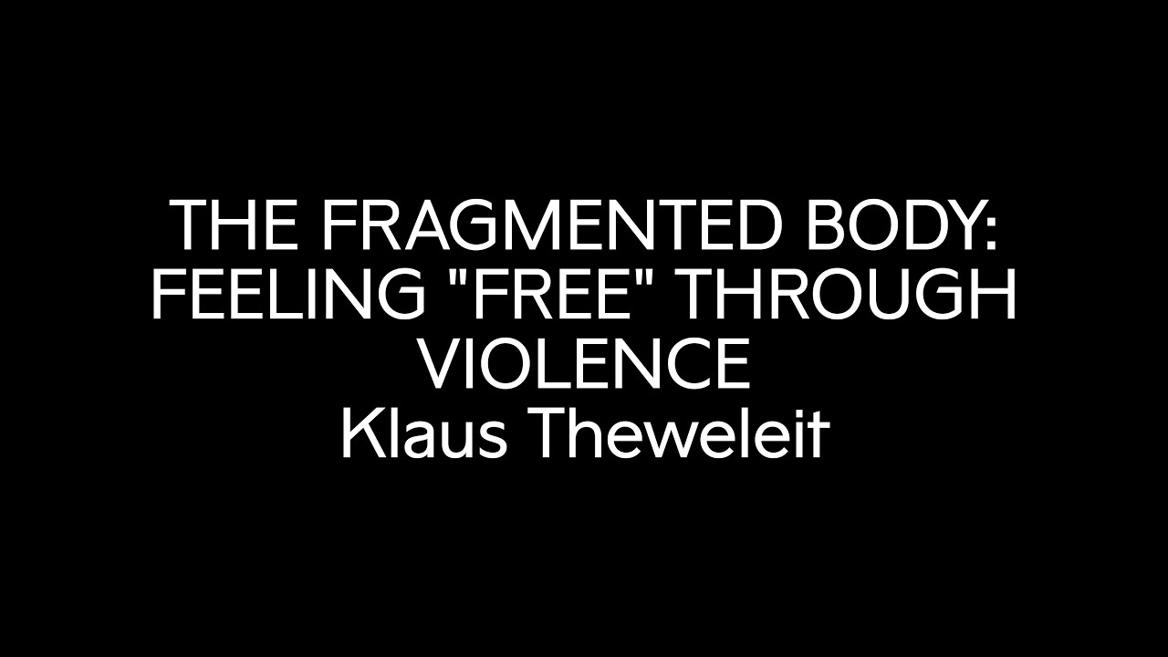 Symposium ON VIOLENCE: Klaus Theweleit – MUSEUM MMK FÜR MODERNE KUNST