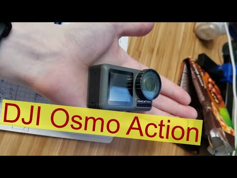 Обзор DJI Osmo Action, меню и настройки