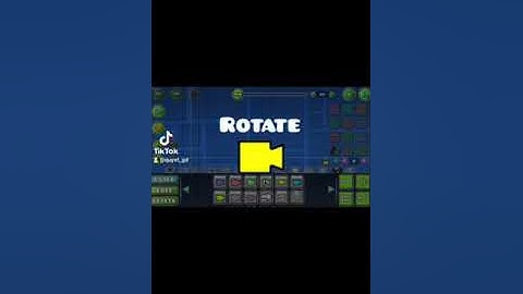 Hướng dẫn dùng trigger Rotate Camera | Geometry Dash 2.205