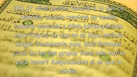 Sura Al-An'am Subtítulos Español Fares Abbad سورة الانعام فارس عباد