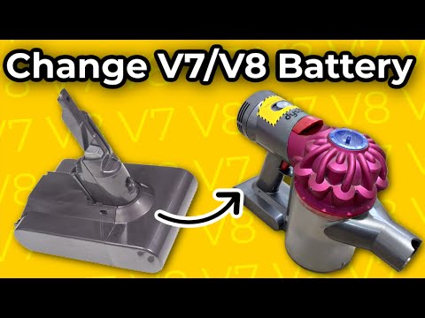 K☆039 selori.ku.ke.ko09 How to Change the Battery on a Dyson V7 & V8 - YouTube