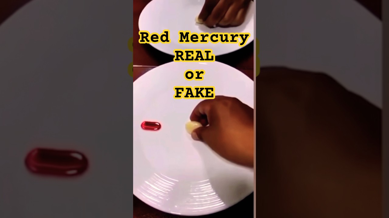 Красная ртуть: миф или факт? 