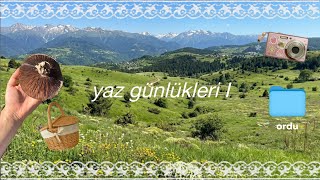 yaz günlükleri I🪷 vlog, karadeniz, deareda