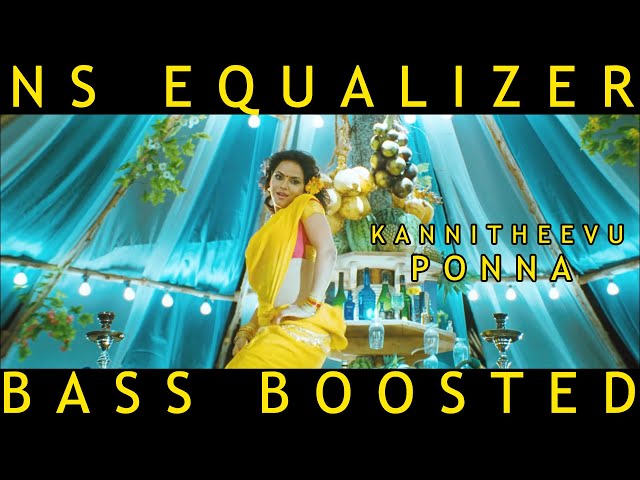 Kannitheevu Ponna Bass Boosted|Yuddham Sei|Tamil SongsNS Equalizer class=