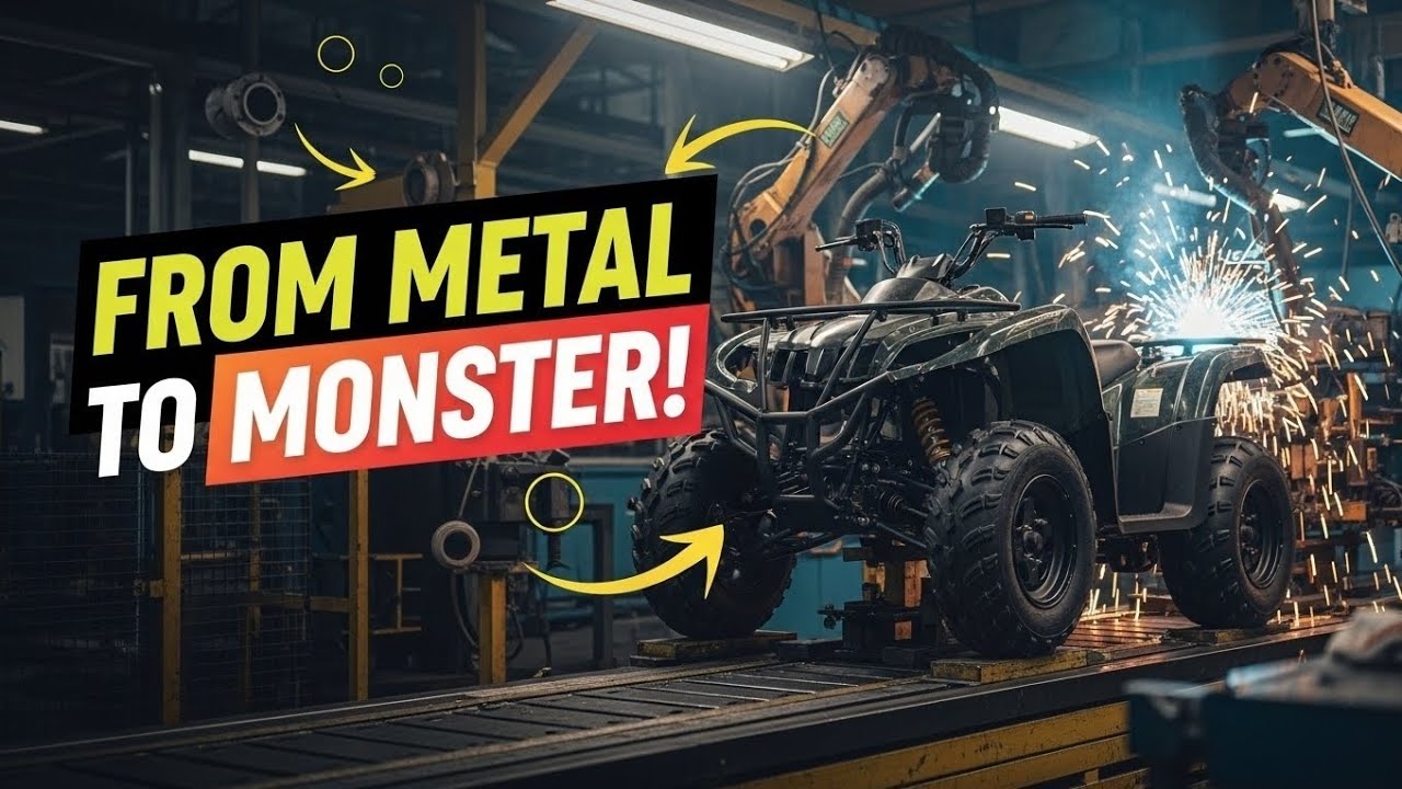 How ATVs Are Made | Inside the ATV Manufacturing Process (Factory Tour ...