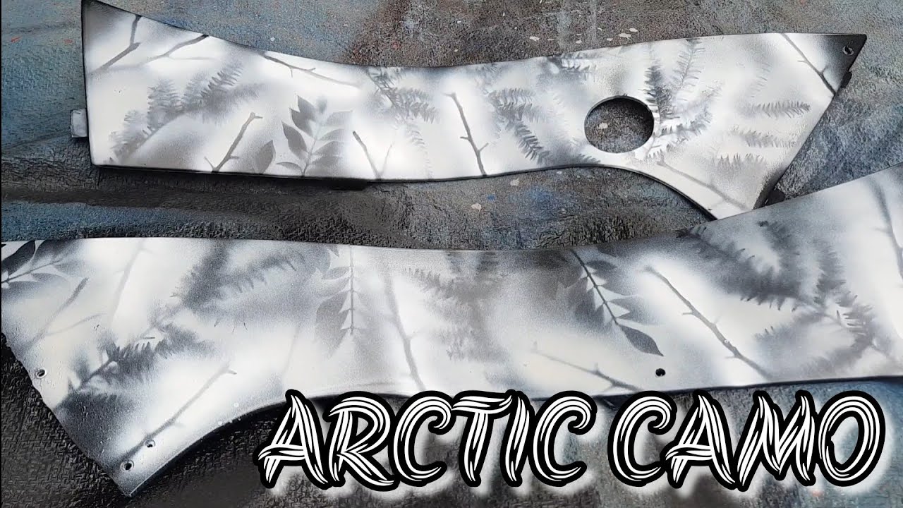 ARCTIC CAMO PAINT JOB HOW TO
