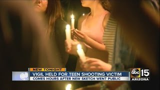 Vigil held for teen shooting victim Tayler Maggi