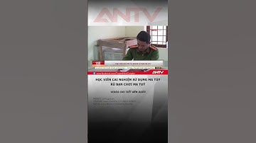 Học viên cai nghiện sử dụng ma túy, rủ thêm bạn sử dụng ma tuý #antv #shorts #tintuc #anninhtrattu