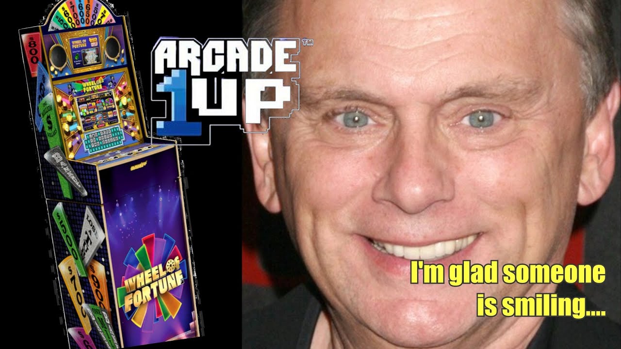 Arcade1up's 2nd new game of the year is... WHEEL OF FORTUNE?  The full breakdown