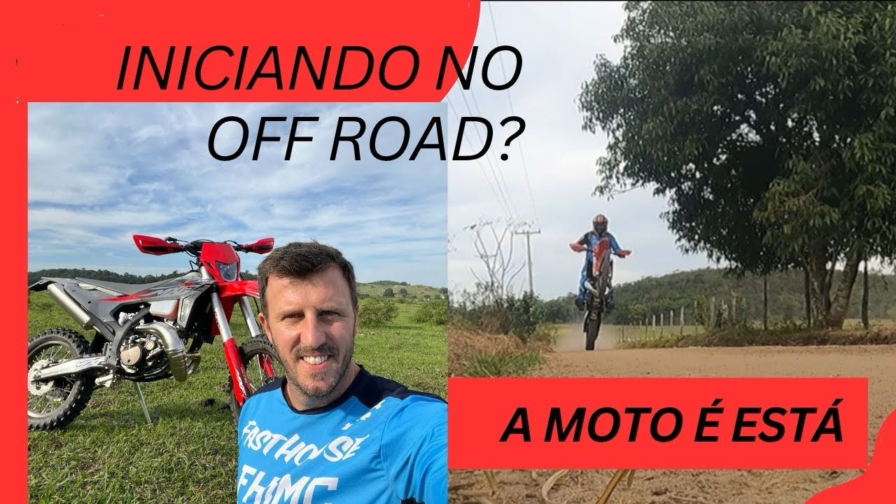 Experimentando a MXF 250 2 tempos 