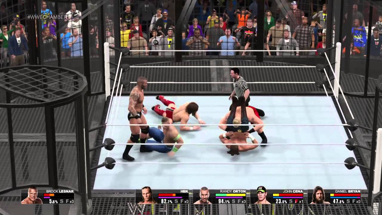 WWE 2K15 gameplay part 1/2 - YouTube