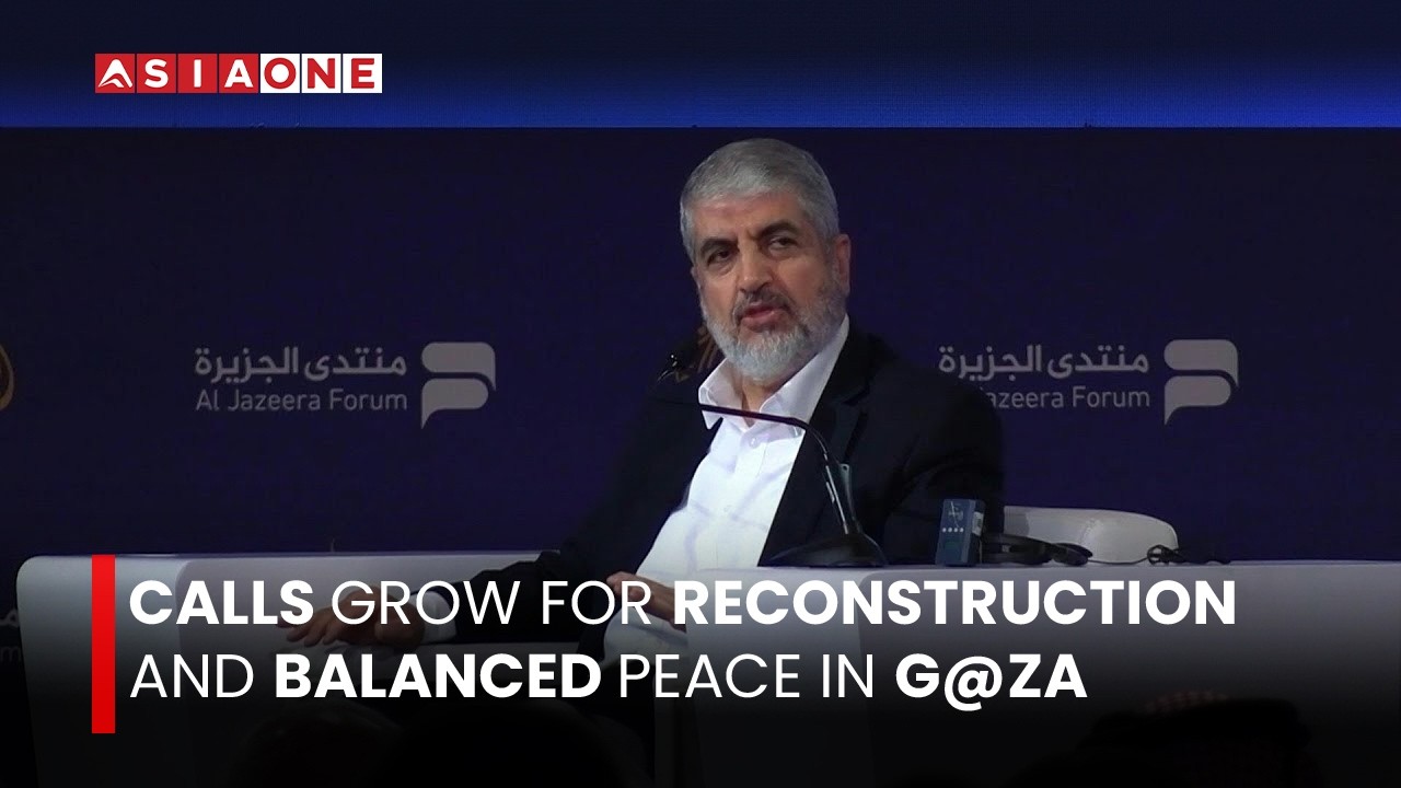 Calls Grow for Reconstruction and Balanced Peace in G*za | Asia One News