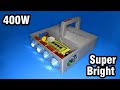 How to make 400W Flashlight super bright