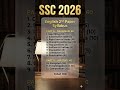 SSC 2026 English 2nd Paper Marks Distribution 📚 #shorts #ssc2026 #english2nd #sketchpoint