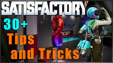 Tips i wish i Knew when starting the game in Satisfactory 1.1