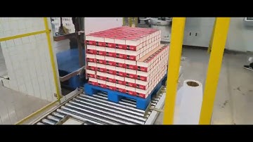 💥 HXMN60 Robot Automatic Robotic Palletizing System for Hardcover Book running in Korean