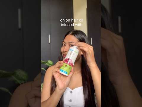 Losing 100+ hairs a day? Mamaearth Onion Hair Oil #haircare #hairgrowthoil #mamaearthhaircare