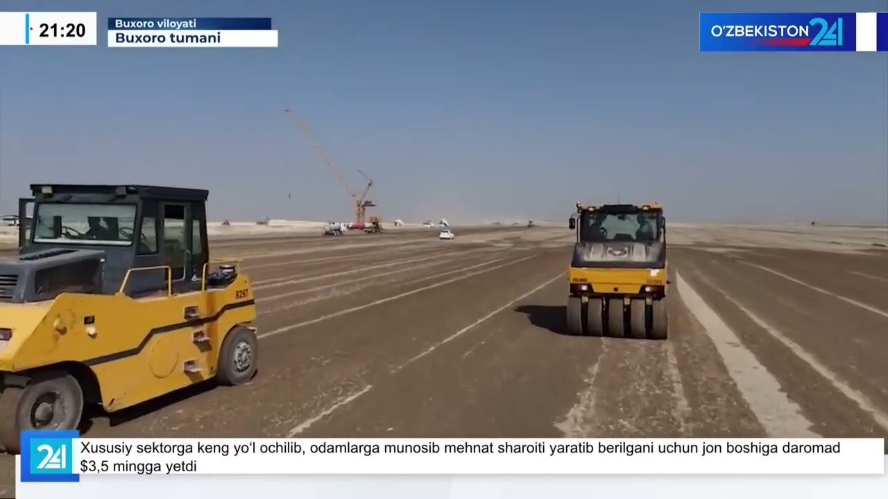 BUXORONING YANGI XALQARO AEROPORTI QANDAY KOʻRINISHDA BOʻLADI