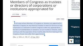 Celebrity 2 U.S. Code Chapter 2 - ORGANIZATION OF CONGRESS Part 2 Wealth
