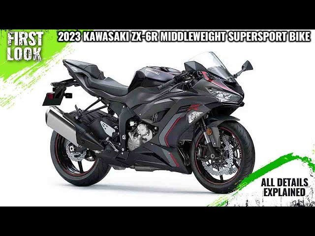 2023 Kawasaki ZX-6R Middleweight Supersport Motorcycle India