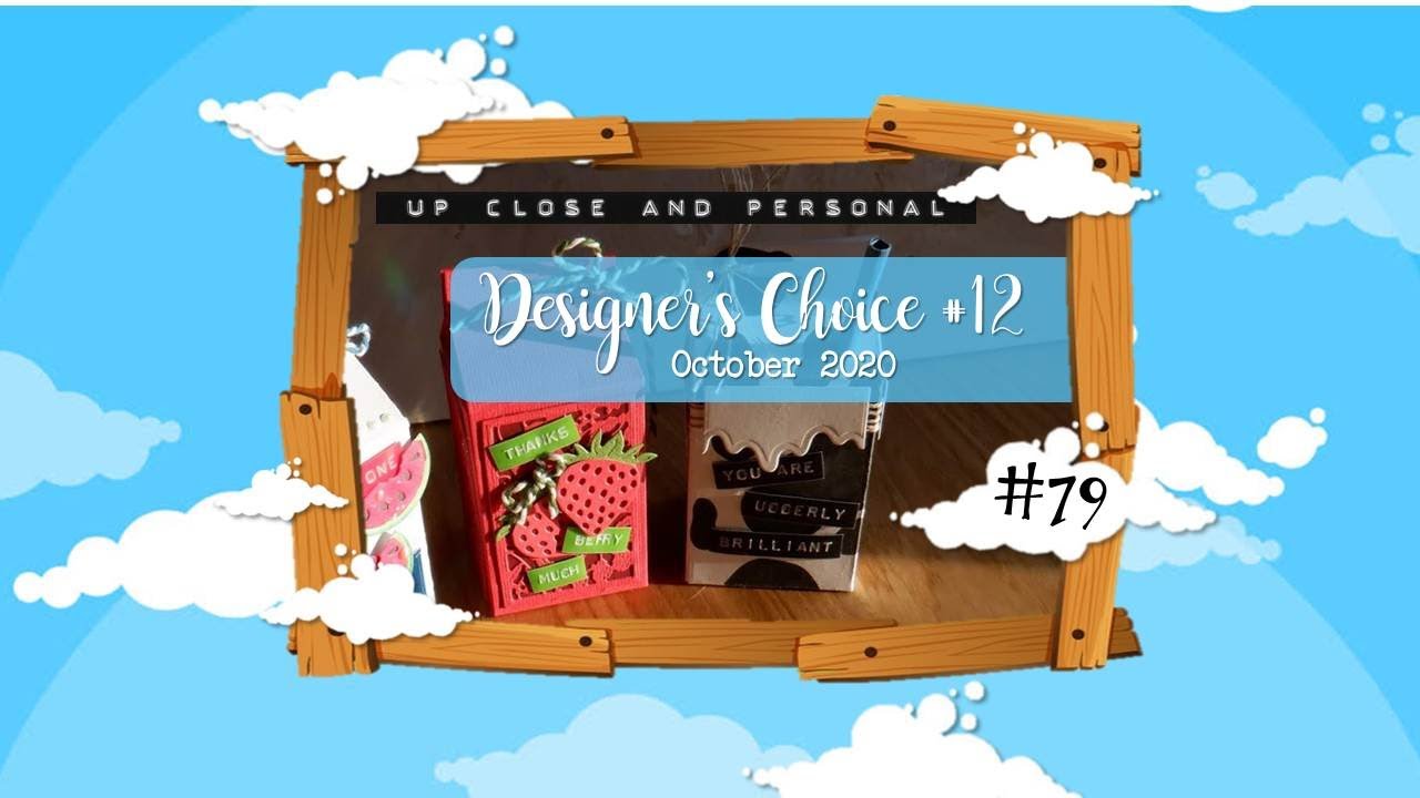Up Close & Personal #79 - Designer's Choice #12 - Back To School Drinks Carton :D