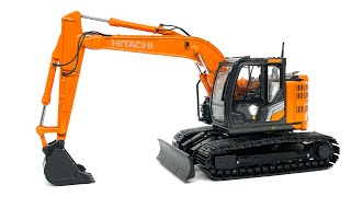 HITACHI ZAXIS135US ツーピースブーム仕様機1/50 Replicars 1:50 Hitachi ZX135US-7 Reduced Tailswing Hydraulic