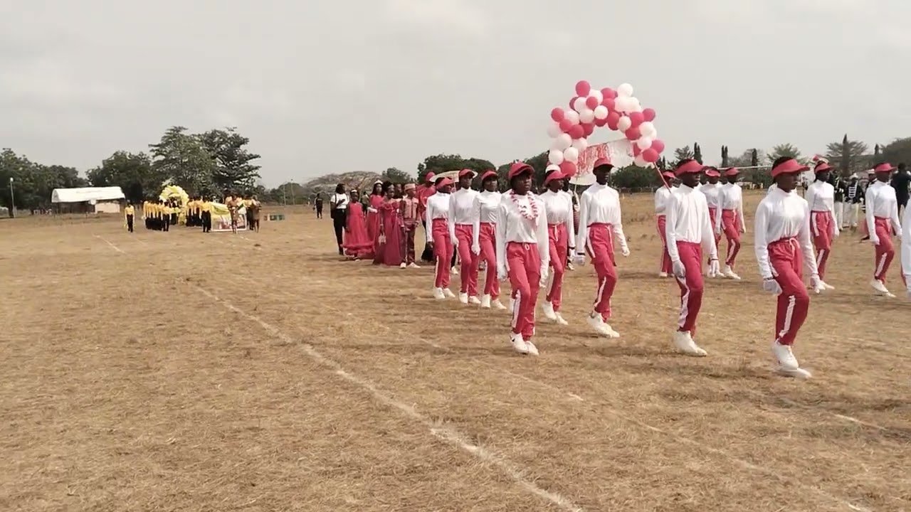 Federal Government College Odogbolu 52nd Annual Inter-House Sports Competition Chad House March Past
