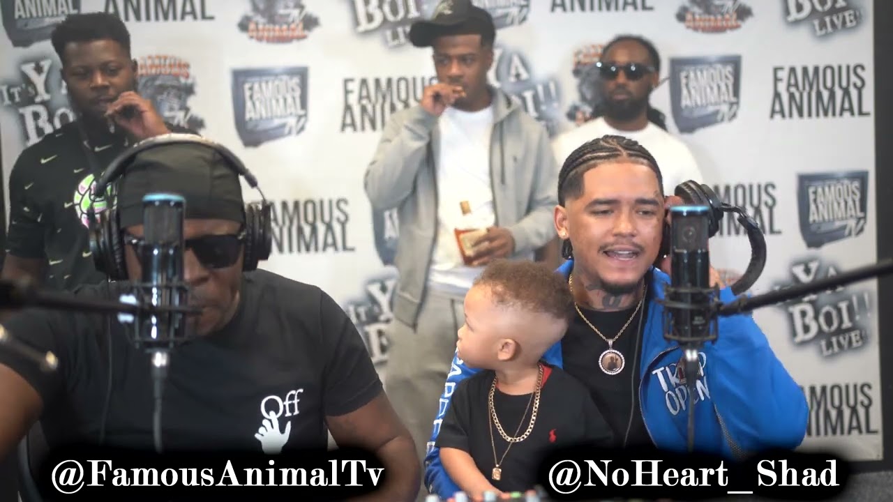 Memphis Rapper No Heart Shad Stops by Famous Animal Tv then Hits Hot ...