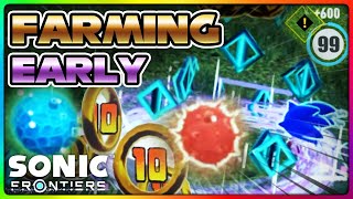 Sonic Frontiers Early Game Farming — EASIEST Skill Points Guide (Rings, Fruits, Shards)