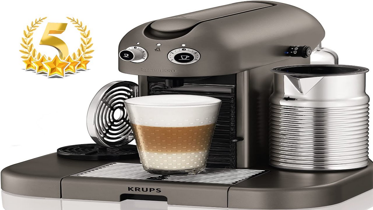 🔴 Nespresso XN8105 Cafetera Capsula Krups Gran Maestria Titani, 2300 W -  YouTube